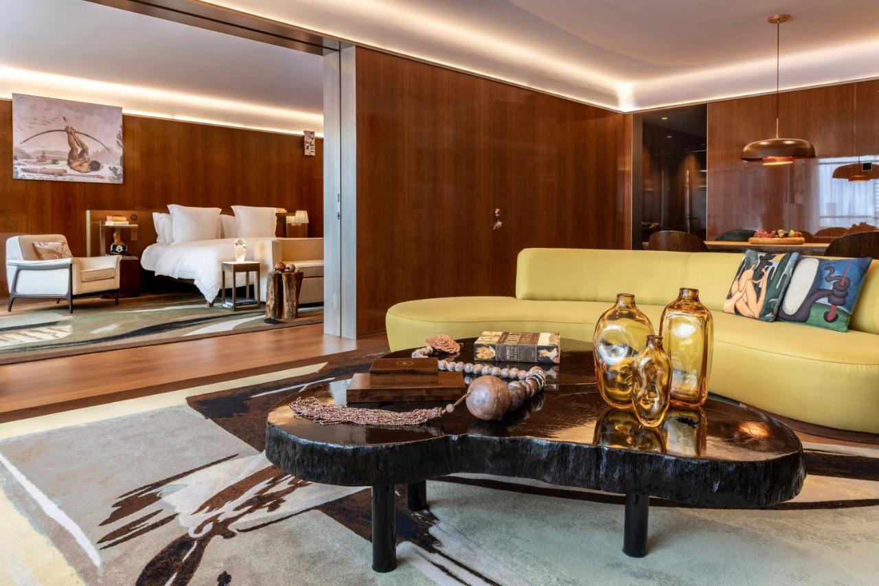 Rosewood Sao Paulo酒店 外观 照片 The living room of a suite at the Mandarin Oriental