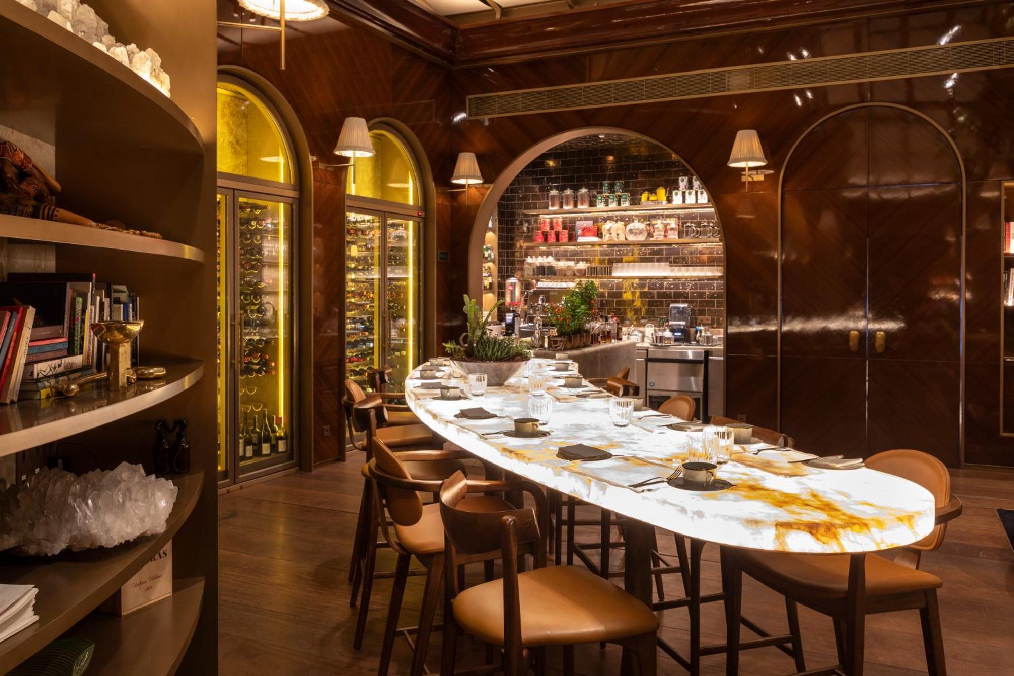 Rosewood Sao Paulo酒店 外观 照片 Interior of the restaurant