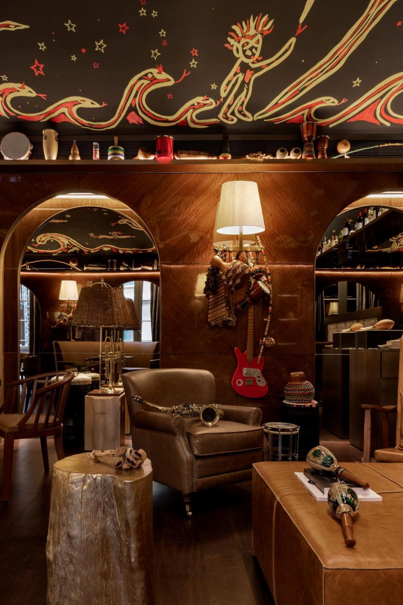 Rosewood Sao Paulo酒店 外观 照片 The interior of the bar