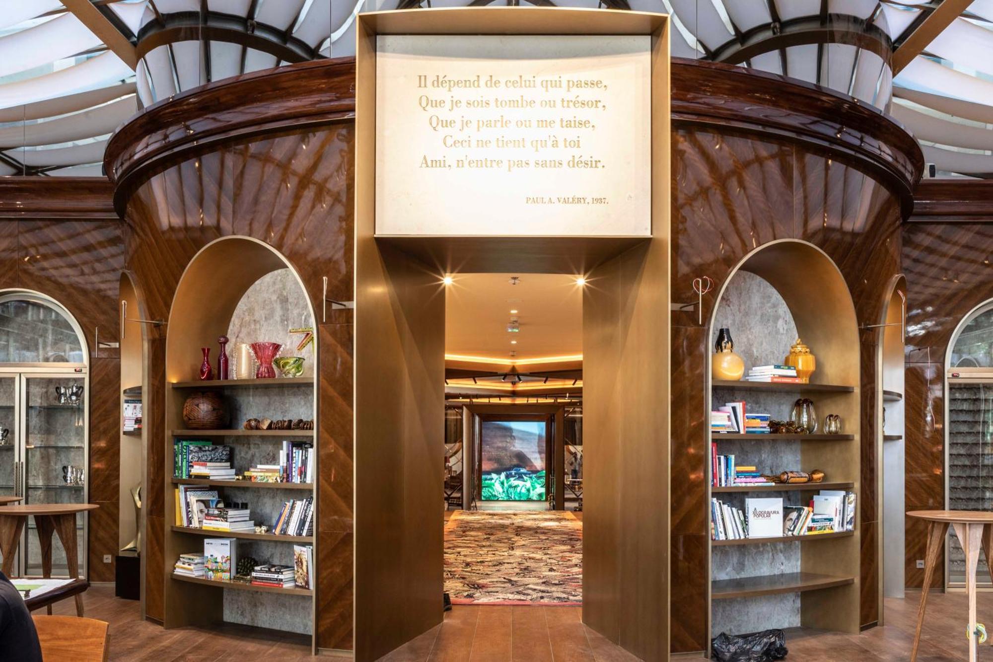Rosewood Sao Paulo酒店 外观 照片 Library on board