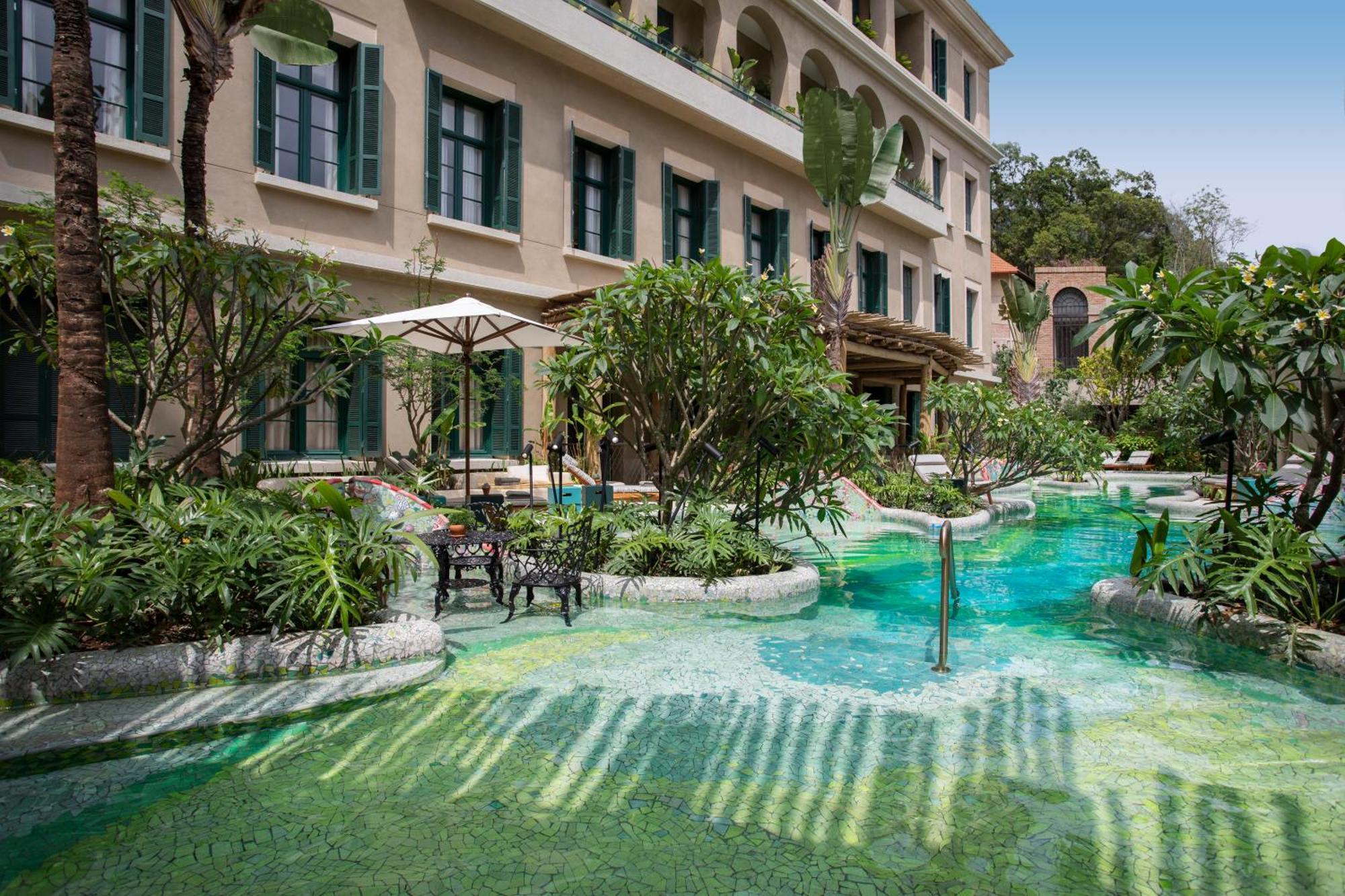 Rosewood Sao Paulo酒店 外观 照片 The hotel's pool