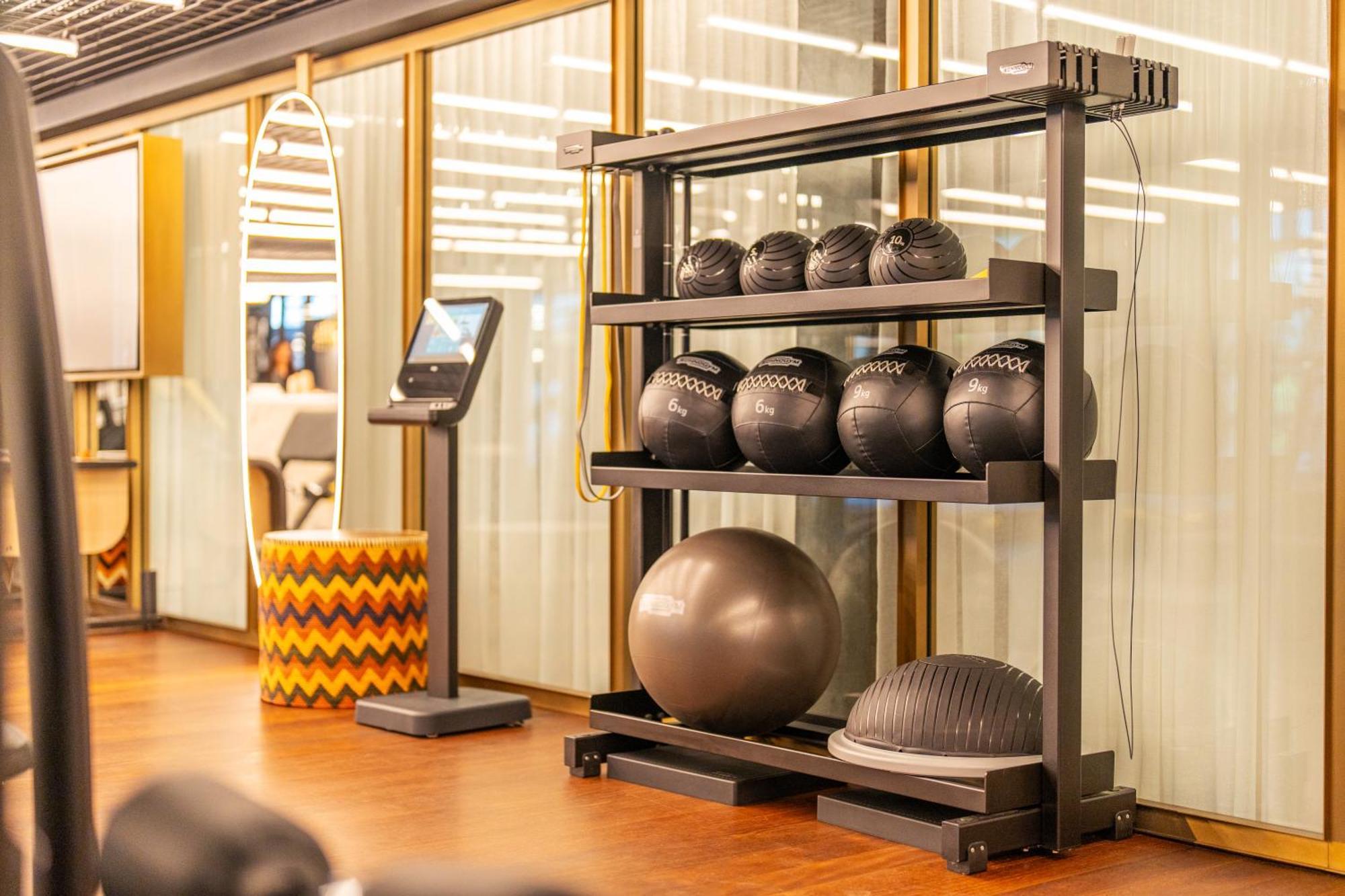 Rosewood Sao Paulo酒店 外观 照片 The gym at the hotel